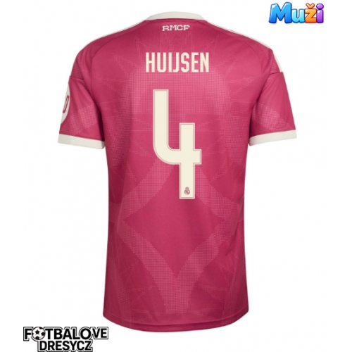 Real Madrid Dean Huijsen #4 Alternativní Dres 2026-27 Krátký Rukáv Real Madrid Dean Huijsen #4 Alternativní Dres 2026-27 Krátký Rukáv